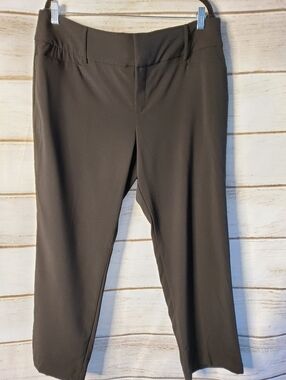Nine West Black Dress Pants with Smooth Waistband
